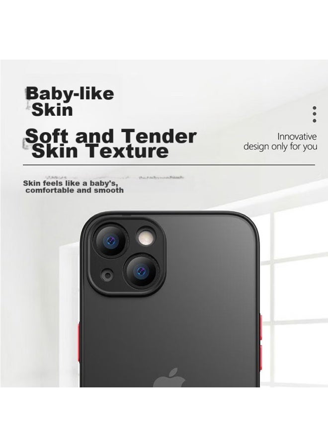Mofa Jiang Iphone 15 Case, Full Protection, Semi-Transparent Frosted Ultra-Thin Shockproof High-End Case For Men And Women - Image 4