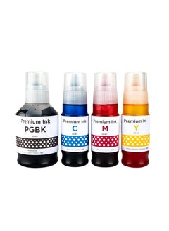 Terabyte GI-41 ink set 4-Pack (PigmentBlack Cyan Magenta Yellow) GI 41 Compatible for CANON PIXMA G1420/G2420/G2460/G3420/G3460  - Image 1