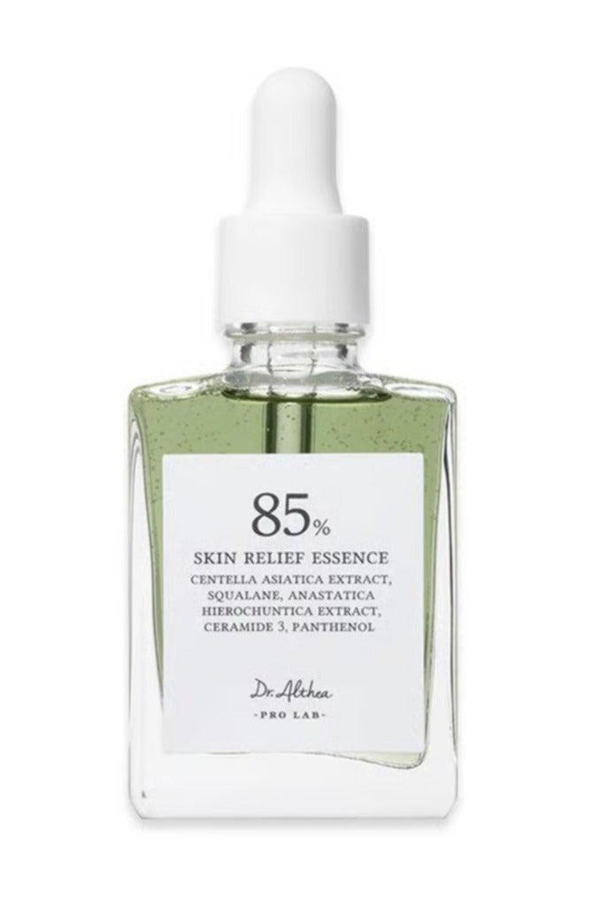 دي آر.ألثيا سيروم دكتور ألثيا ريليف إيسنس 30 مل | سيروم بخلاصة الإشراقة الطبيعية ومتعدد الاستخدامات، مهدئ، مغذي، يوحد لون البشرة، يحسن حاجز البشرة، العناية النباتية بالبشرة، العناية بالبشرة الكورية - Image 1
