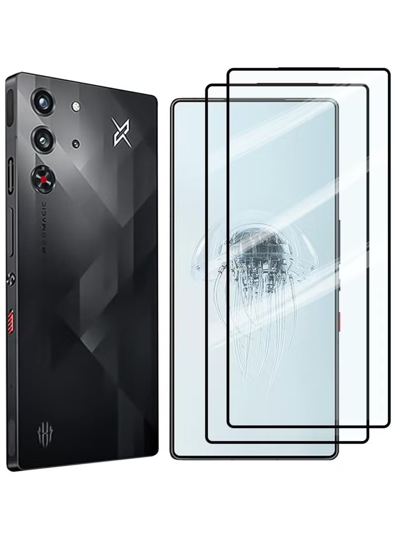 2 Pack Screen Protector for ZTE Nubia Red Magic 10 Pro / 10 Pro+, 2 Tempered Glass Screen Protector,Case Friendly,Scratch Resistant,HD-Clear,Clear - Image 1
