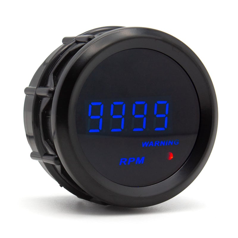 SINCO TECH Car Digital Gauge 52mm Blue LED Automobile Meter Techometer RPM