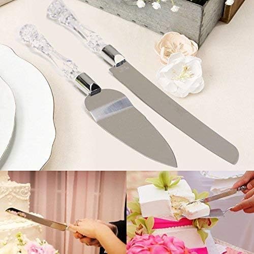 Cozron Cozron 3 in 1 Stainless Steel Cake Cutting Knife Cake Server & Pizza Cutter Set | Ergonomic Designed Premium Bake-Ware | Spatula with Grip for Cake Icing Pastry Decorating | Bakery Tool (1-Pcs) - Image 4