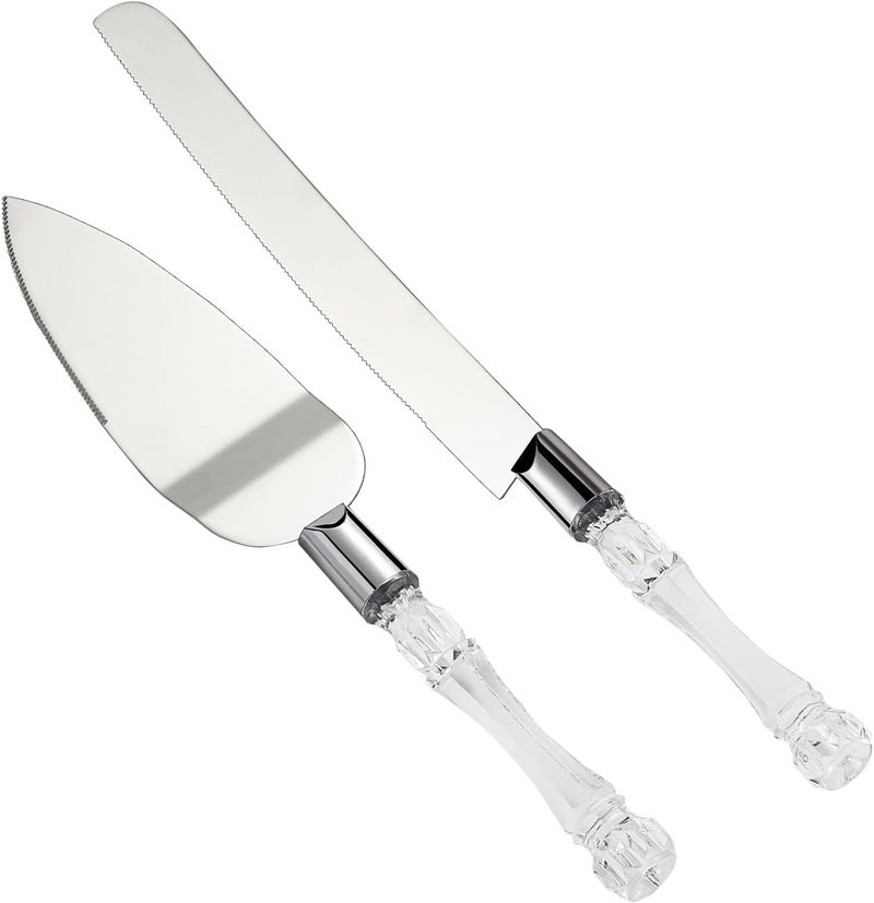 Cozron Cozron 3 in 1 Stainless Steel Cake Cutting Knife Cake Server & Pizza Cutter Set | Ergonomic Designed Premium Bake-Ware | Spatula with Grip for Cake Icing Pastry Decorating | Bakery Tool (1-Pcs) - Image 3