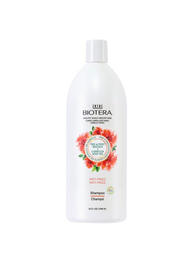 Biotera Anti Frizz Intense Smoothing Shampoo | Frizzy or Unruly Hair | Microbiome Friendly | Vegan | 32 Fl Oz - Image 1