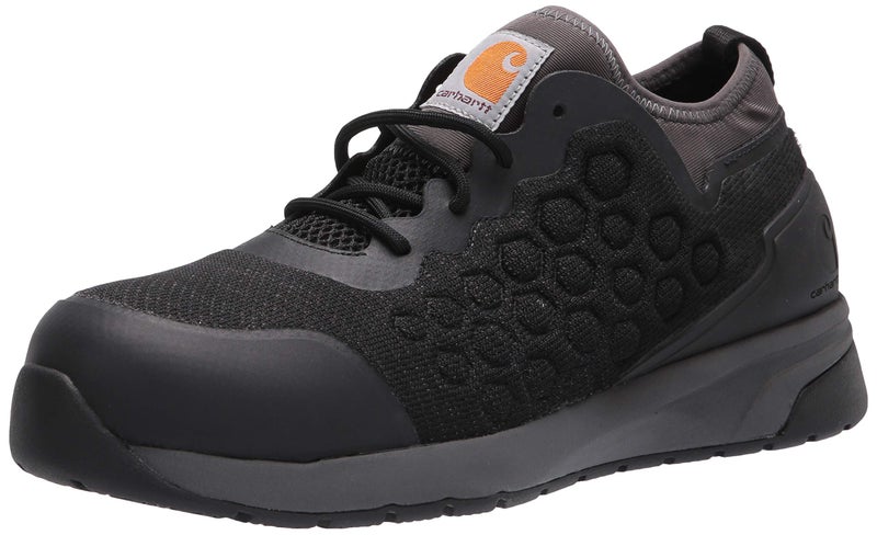Carhartt Mens Force Work Sneakers Composite Toe Black 8 D