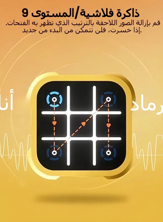 general Tic Tac Toe Bolt Game Board Games for Travel 3-in-1 Portable Handheld Puzzle Game for Kids Boys and Girls Board Games for Adults Family Game for All Ages - Image 5