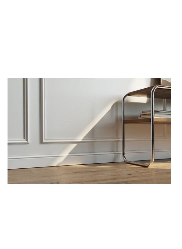 Naseel World Polystyrene Skirting Board/Baseboard - Size: 12.4*2*240 cm - 5 Pieces - Image 3