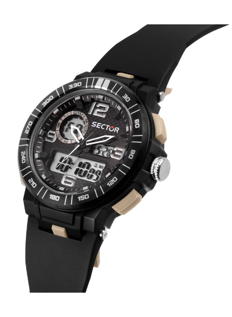 Sector EX-28 46MM DIGITAL BLACK STRAP - Image 5