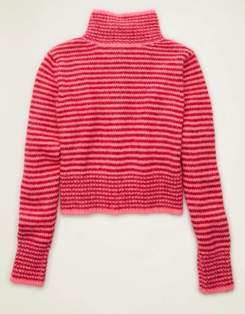 American Eagle  AE Mock Neck Cardigan Sweater for Women | Best Price UAE