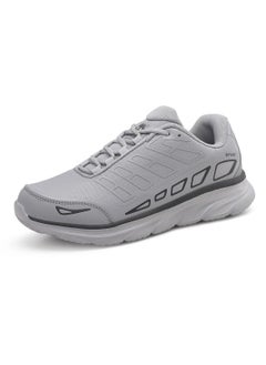 Sky View SKYVIEW Mens Sports Shoes Tennis Athletic Fashion Sneakers Lightweight Breathable Non Slip Walking Jogging Workout Gym Running Footwear Light Grey  - Image 1
