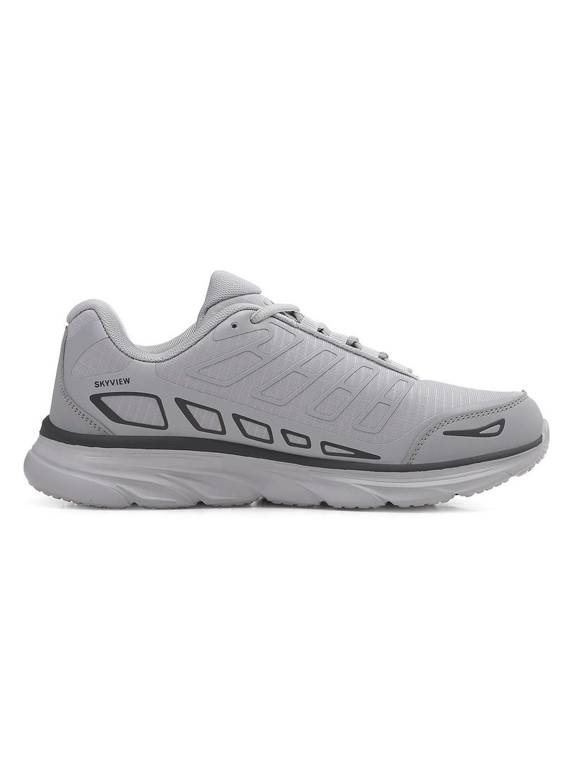 Sky View SKYVIEW Mens Sports Shoes Tennis Athletic Fashion Sneakers Lightweight Breathable Non Slip Walking Jogging Workout Gym Running Footwear Light Grey  - Image 2
