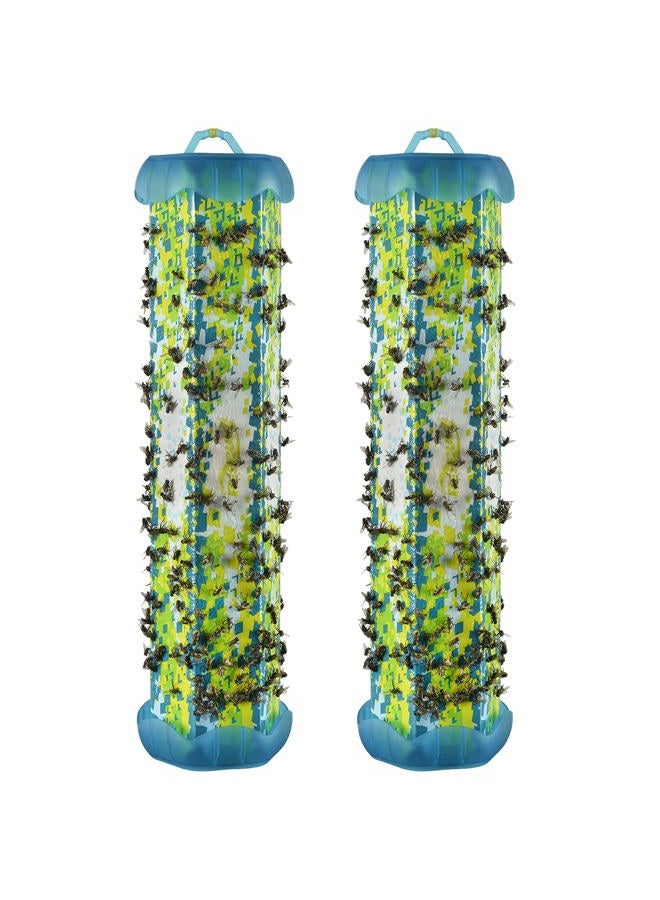 RESCUE ! Fly TrapStik – Indoor Hanging Fly Trap - 2 Pack - Image 1
