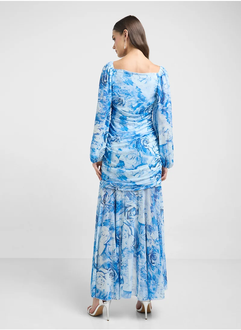 ELLA Floral Print Dress