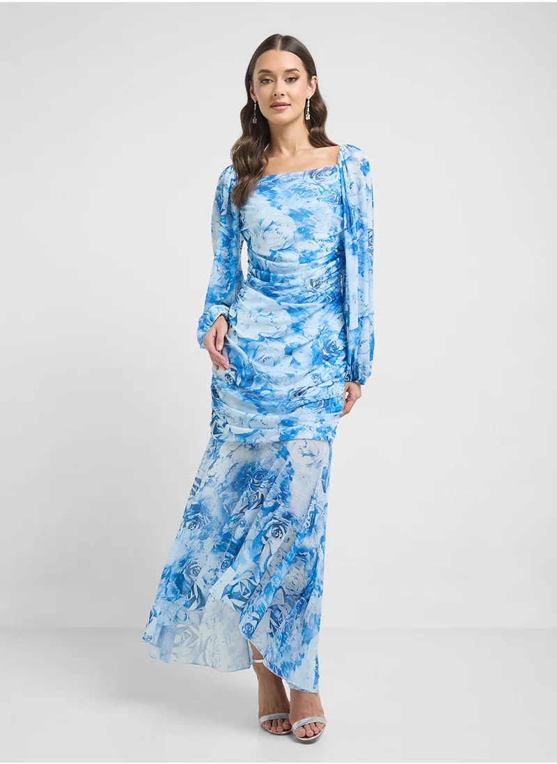 ELLA Floral Print Dress