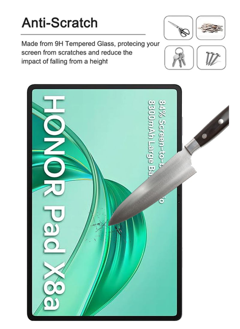 Generic - هونر باد X8a - واقي شاشة زجاجي مقسّى - شفاف - Image 1