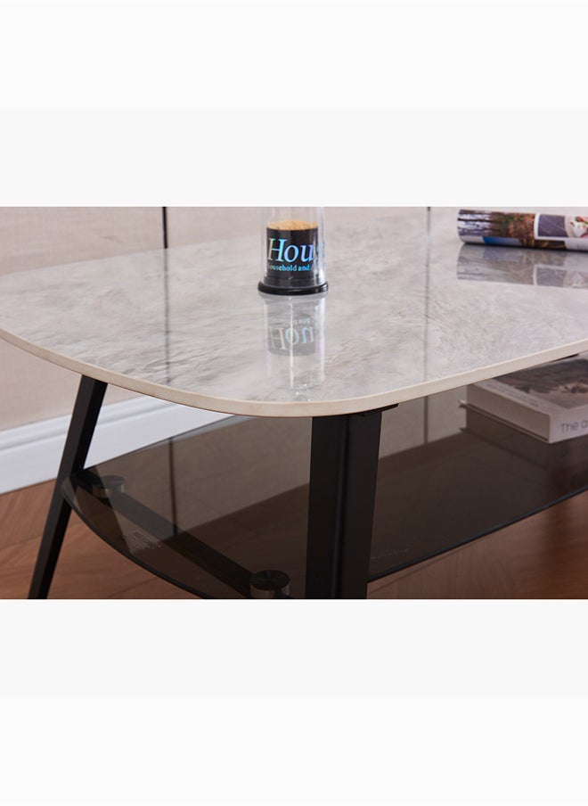 Home Box - Lucina Sintered Stone Coffee Table 120 x 40 x 60 cm - Image 1