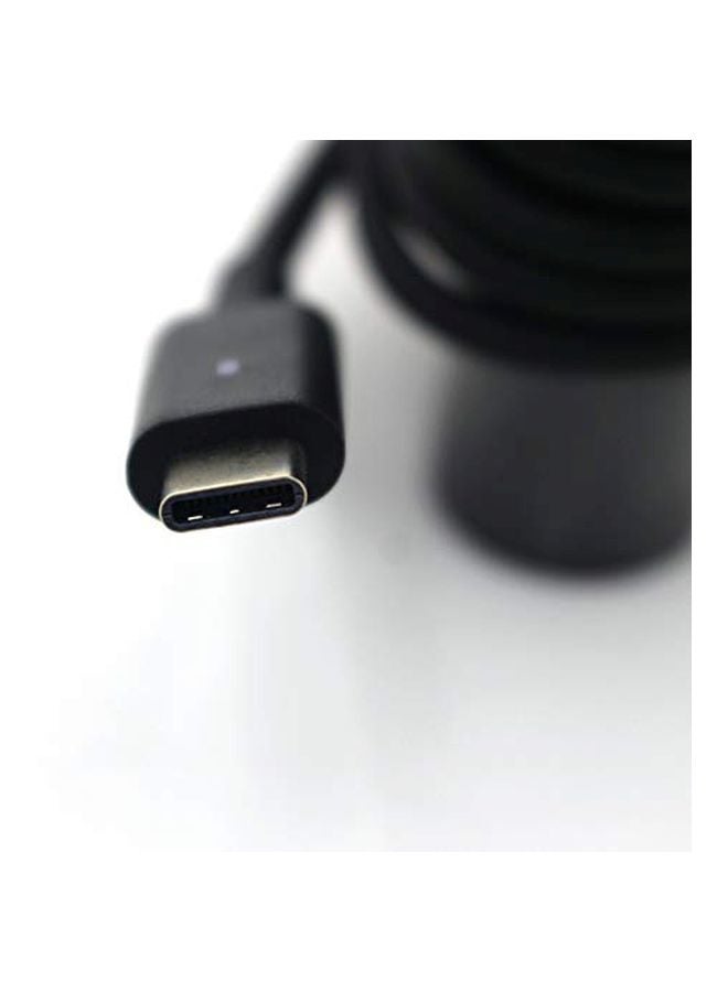 ديل شاحن بمحول تيار بمنفذ USB-C أسود - Image 4
