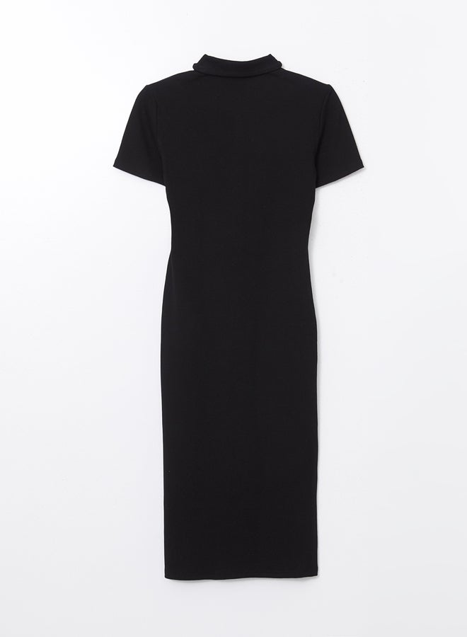 LC WAIKIKI Polo Neck Women's Bodycon Dress - Image 4