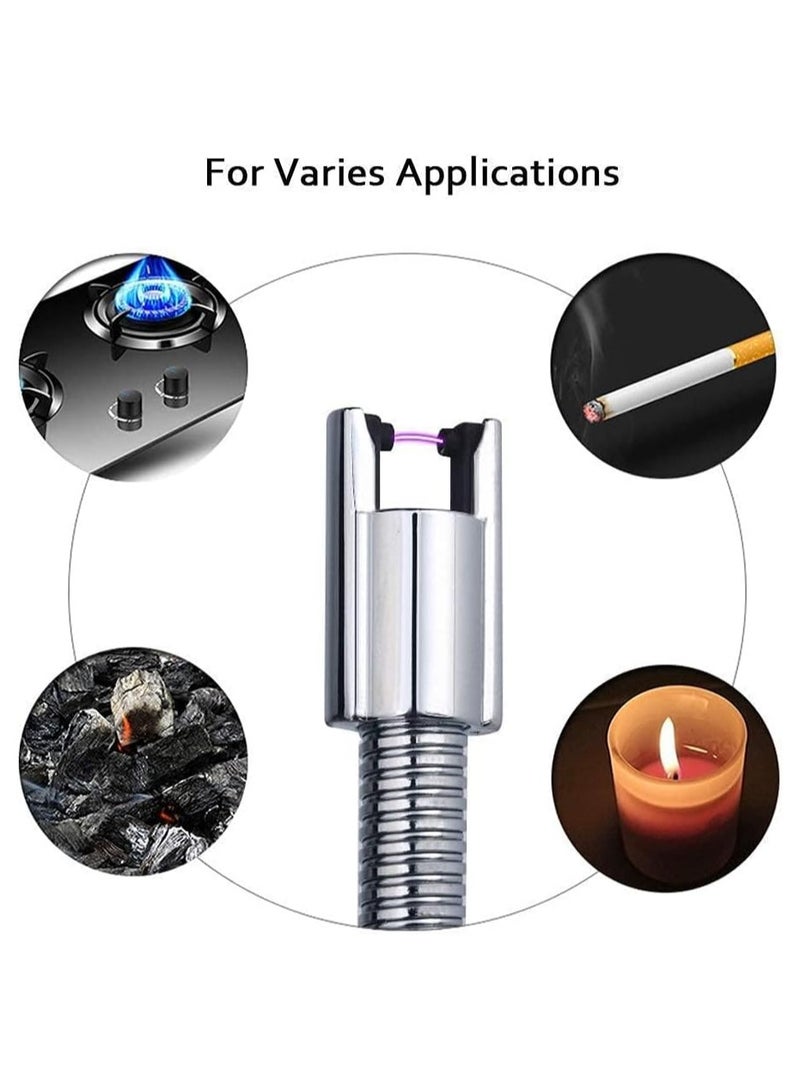ماركة غير محددة ولاعة كهربائية قابلة للشحن عبر USB Type-C باللون الذهبي  - Image 5