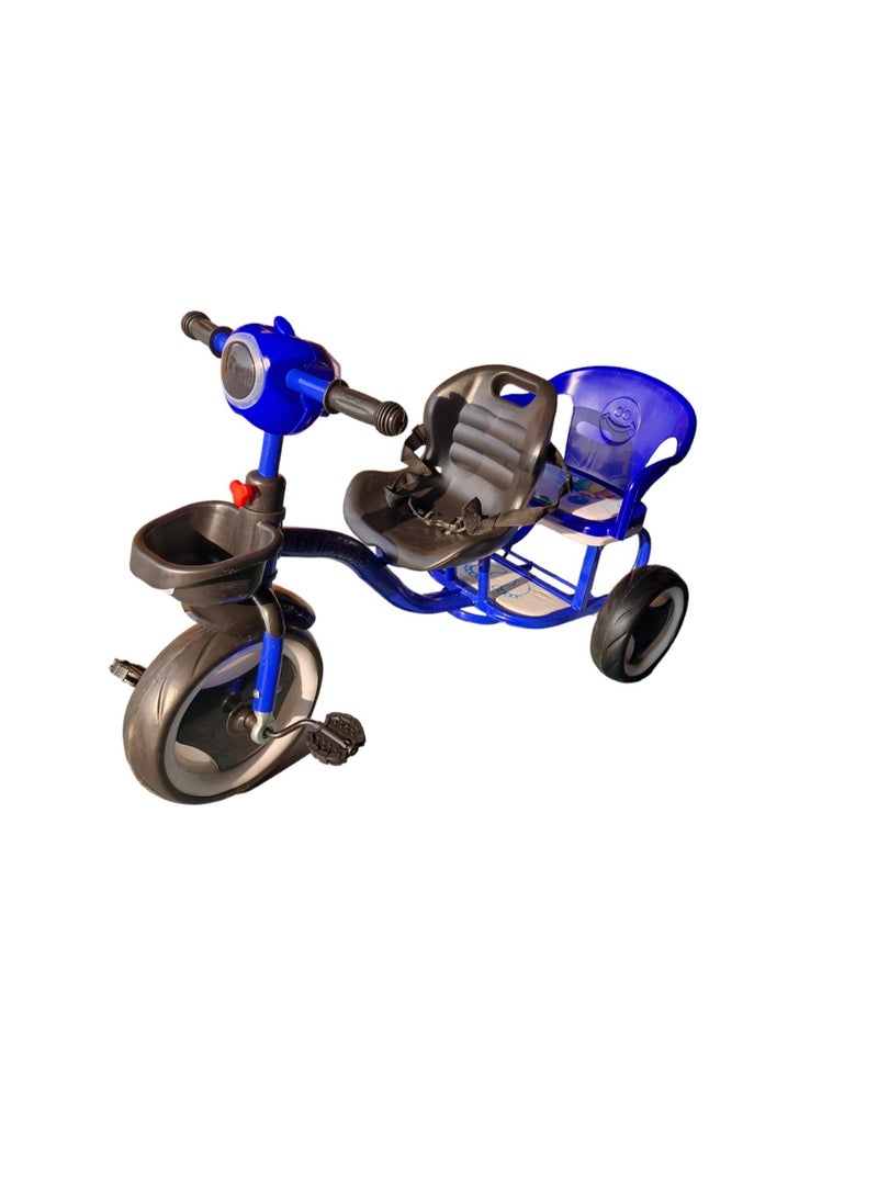 Duckids Tricycle LB 775 2 Seater Tricycle for Kids - Image 4