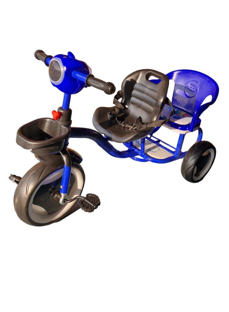 Duckids Tricycle LB 775 2 Seater Tricycle for Kids - Image 1