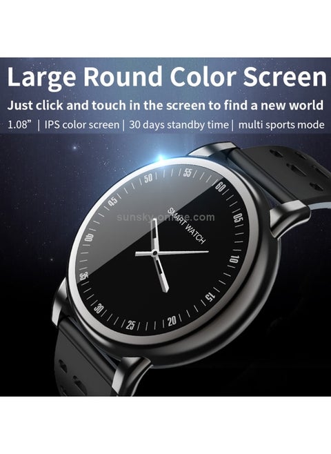 B8+ 1.08 inch IPS Color Screen IP67 Waterproof Smart Watch,Support Message Reminder / Heart Rate Monitor / Blood Oxygen Monitoring / Blood Pressure Monitoring/ Sleeping Monitoring (Red)
