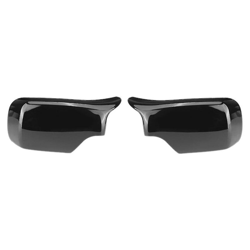 Auto Mirror Covers: Brand New ABS Material Black Color - Front Left Right Side Placement for BMW 3 Series E46 BMW 5 Series E39 - Image 1