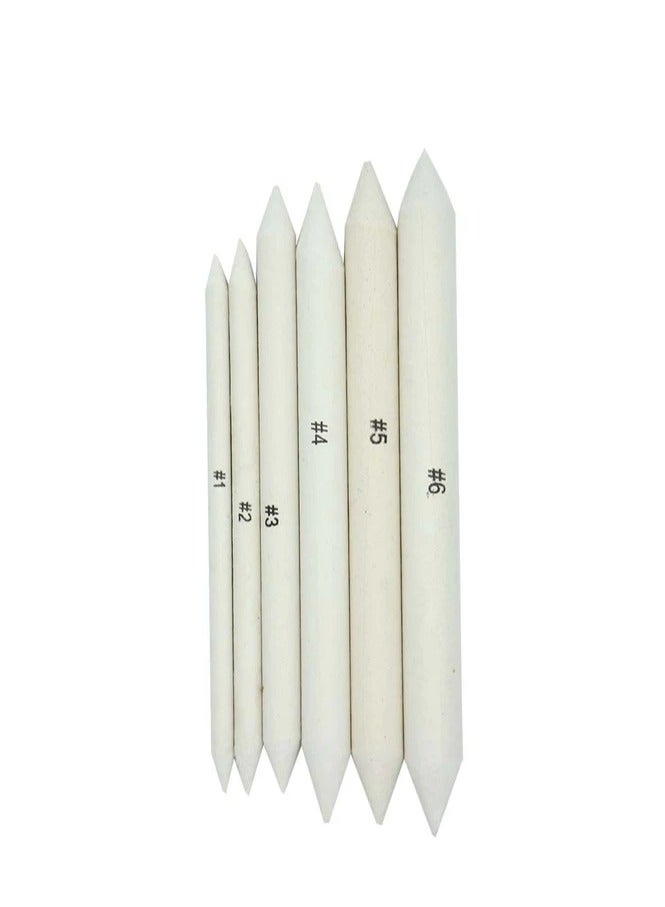 BeiJiaEr Blenders for Pastel and Charcoal 6 Pieces - Image 2