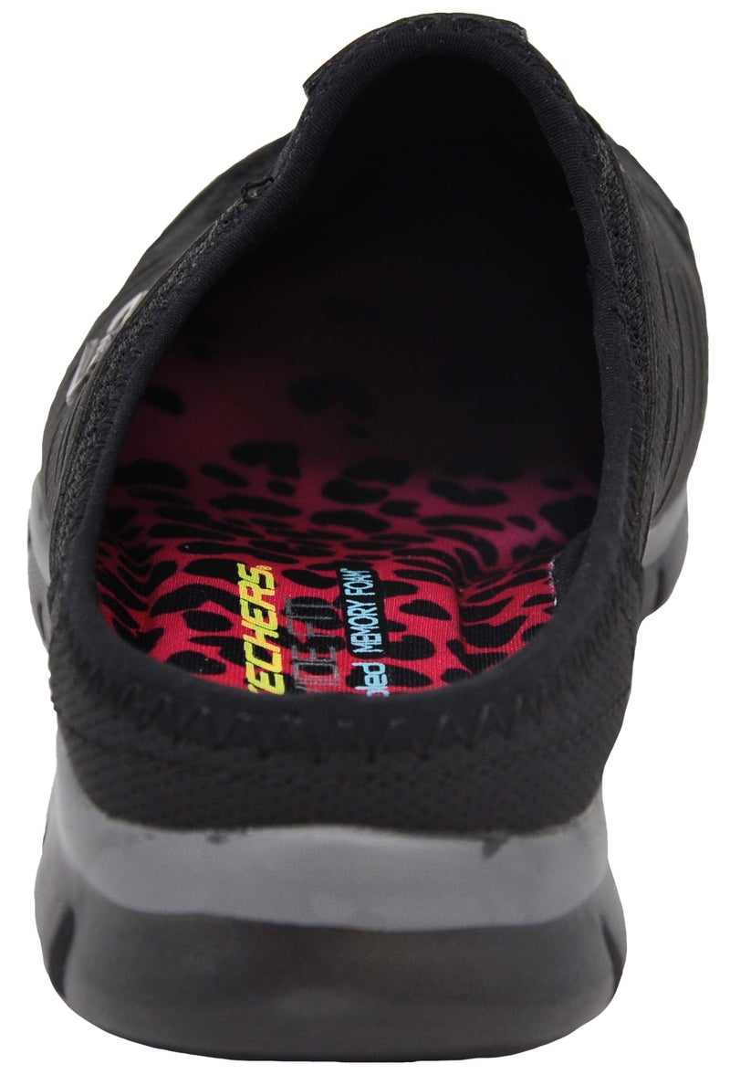 Skechers Sport Women's Gratis-No Limits Slip-On Mule Sneaker, Black, 6.5 W US - Image 4