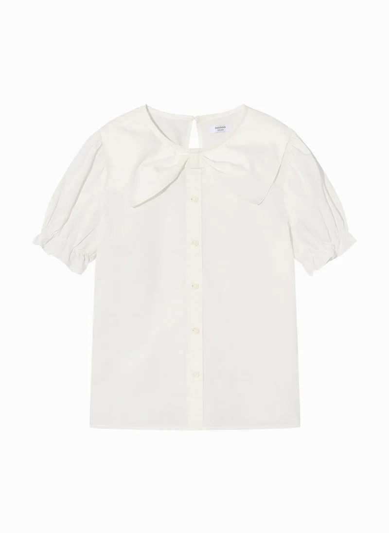 بالابالا Kids Girl Woven short-sleeved shirt