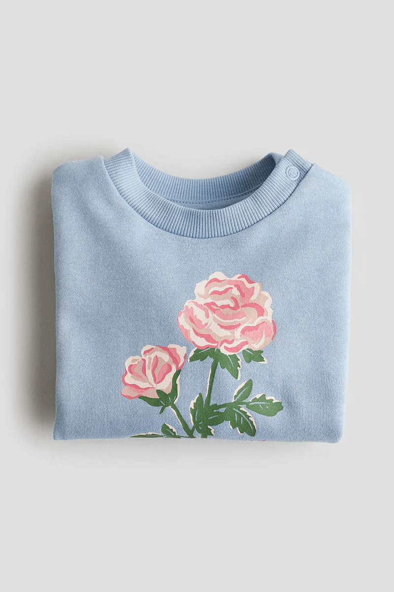 اتش اند ام Printed sweatshirt