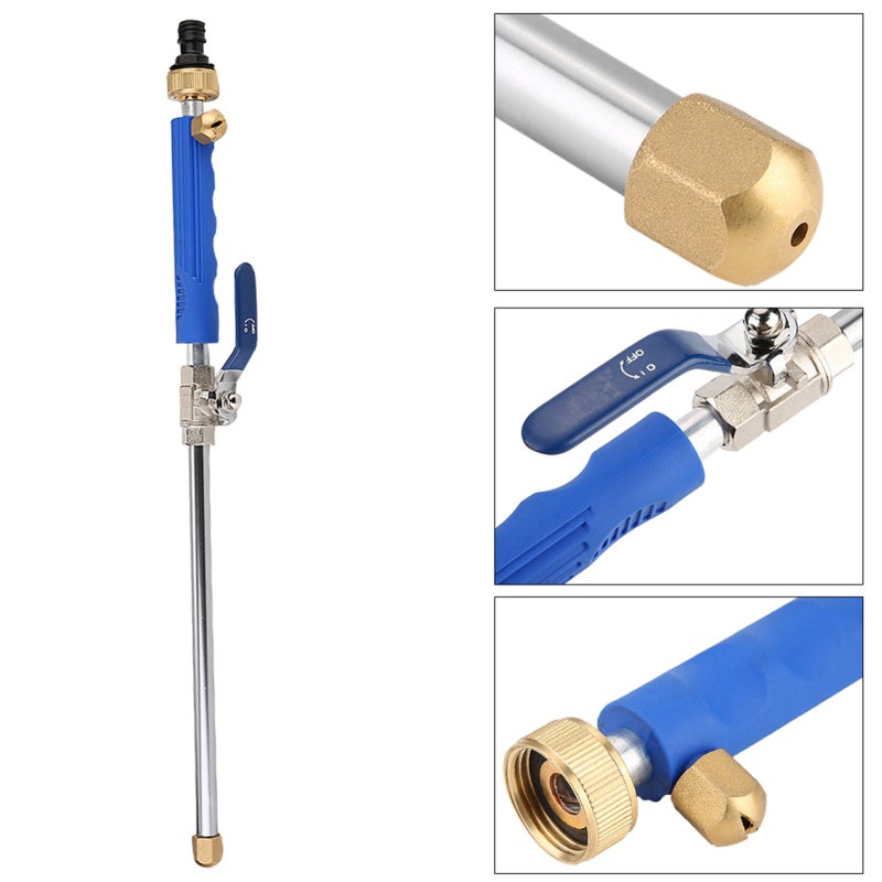 High Pressure Nozzle 4-In-1 Rust Resistant Construction - Detachable Design Power Water Jet For Car Washing Garden Watering Agricultural Irrigation - Image 1