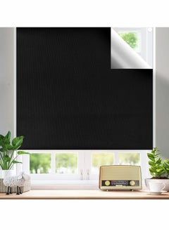 SYOSI Blackout Blind, Portable Blackout Blinds Stick On Window No Drill, Blackout Material Blinds Blackout Curtains for Bedroom Nursery Loft Travel RV Car（ 300x145cm ）  - Image 1