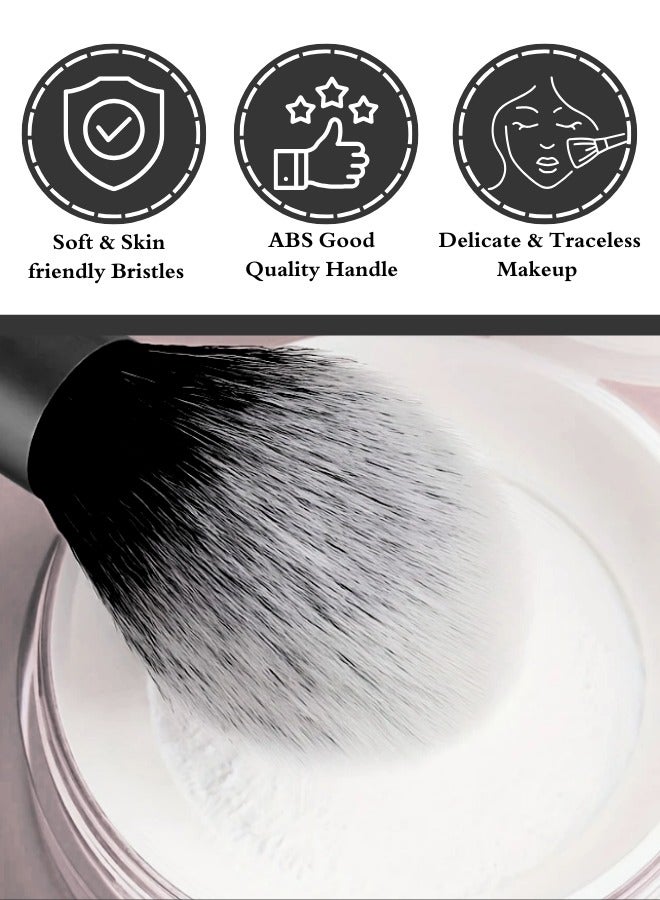 ترنز مجموعة فرش مكياج احترافية مكونة من ثمانية فرش بالإضافة الى حافظة للمجموعة - S05 - Image 2