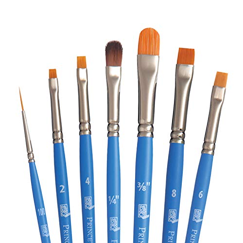 Princeton Select Artiste, Series 3750, Paint Brush for Acrylic, Watercolor and Oil, Set of 7 - Image 3