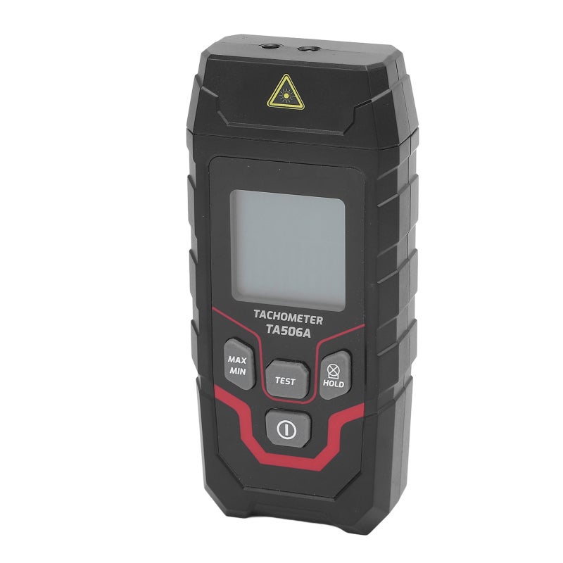 TASI Digital Tachometer: 3-100000 RPM Range ±(0.05%FS+1RPM) Accuracy - 5 Digit LED Backlight Display for Industrial Rotating Object Testing - Image 3