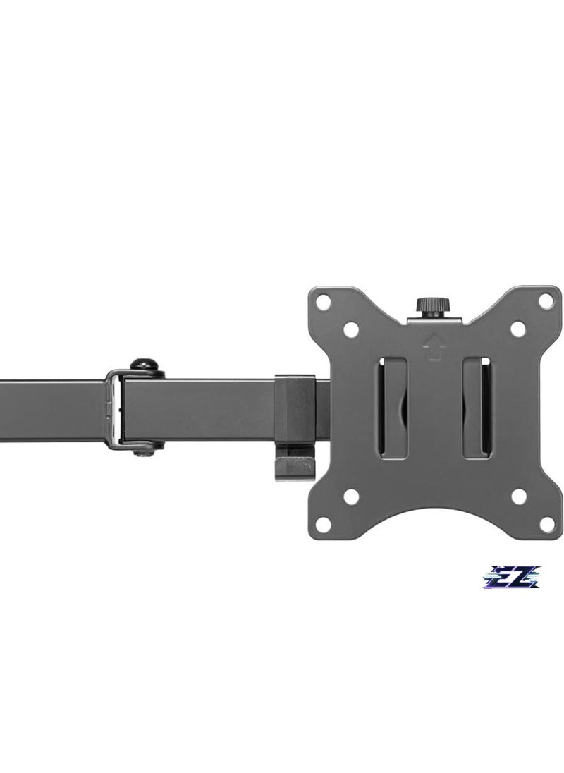 ELTRAZONE NEW Full Motion Monitor Arm Mount Stand for 17" to 32" Screens - Heavy Duty Single Arm  - Image 3