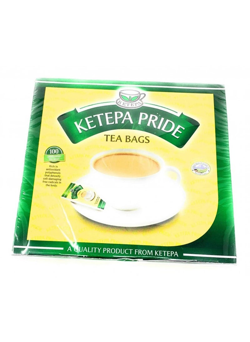 Ketepa Pride Standard Pack, 200G, 100 Tagged Teabags - Image 3