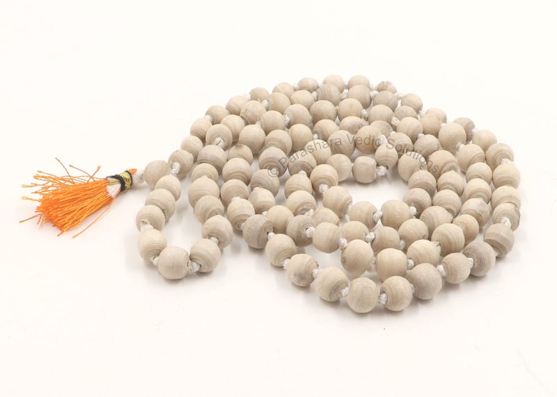 ARKAM Tulsi Mala Certified/Natural Tulasi Mala/Tulsi mala Original (Size: 7mm, Length: 38 inches, Beads: 108+1) - Image 4