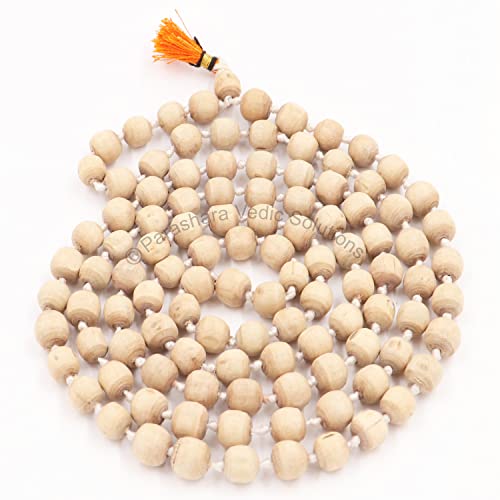 ARKAM Tulsi Mala Certified/Natural Tulasi Mala/Tulsi mala Original (Size: 7mm, Length: 38 inches, Beads: 108+1) - Image 2