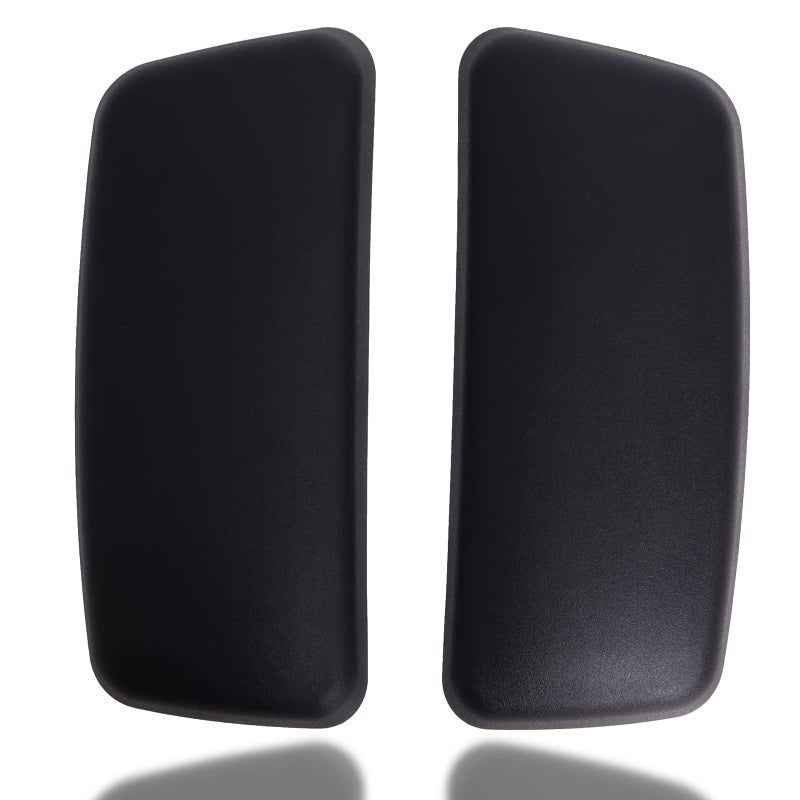 Dpwrrot Arm Pads Caps Replacement Chair Armrest Pads Compatible with Haworth Zody Office Chair 1 Pair Black