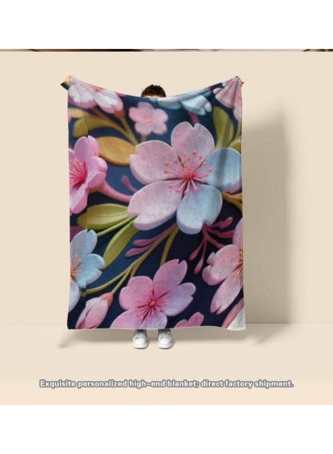 عام بطانية رقيقة من الفانيلا (دافئة ومريحة، ومناسبة للنوم واستخدام الألعاب وإزالة الغبار ومقاومة للرمل) 150 سم * 200 سم - 240 - Image 3