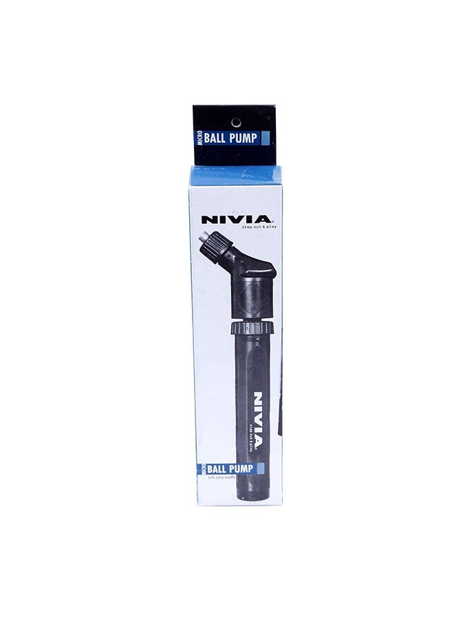 Nivia Double Action Ball Pump | with Needle Air Pump for Sports Football, Volleyball, Basketball, Rugby, Soccer Ball, Other Inflatable Balls | Stainless Steel Pin Air Pump  - Image 4