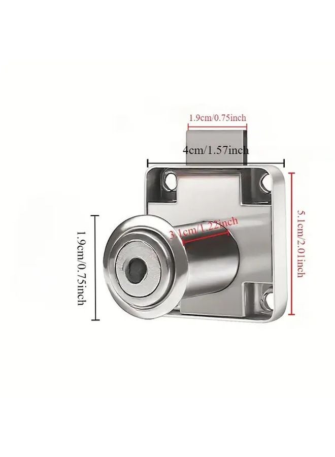 Style2 Automatic Drawer Lock Self Closing Metal Cabinet Lock For Office Storage - Image 3