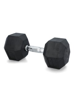 BODY SCULPTURE High-Quality Sturdy Hex Dumbbell with Rubber Coating 18 kg  - Image 3