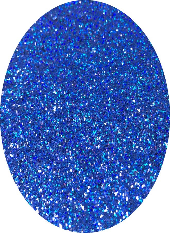 Hemway Craft Glitter - Sapphire Blue Holographic | 100g Chunky Metallic Sequin Flakes for Resin Crafts | Supplies for Autumn Décor, Bunting, Candle & Mask Decorating - Image 2