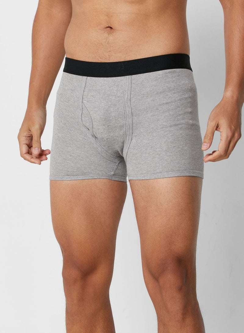 Seventy Five Basics 3 Pack Contrast Band Trunks With Antibacterial Finish  - Image 5