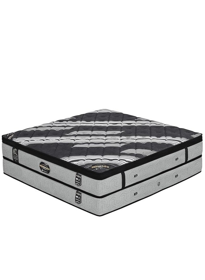 BACK CARE - Backcare Prestige Plus Mattress – Dual-Layer Design with Medium Pressure Support, Antibacterial Fabric, USB Ports, and Retractable Wheels for Ultimate Comfort and Mobility 200x180x67 cm - Image 1