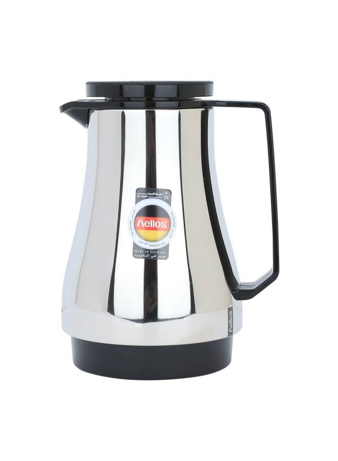 helios German Steel Thermos 0.6 Liters Silver - Image 1