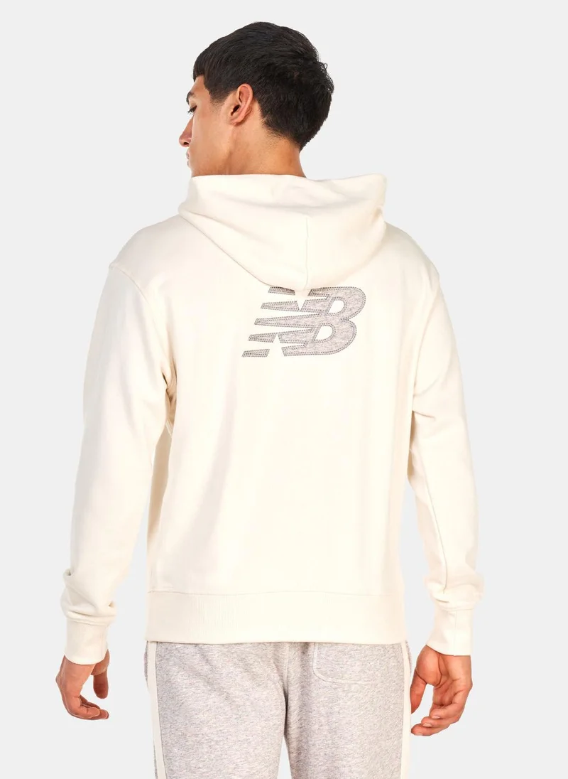New Balance NB Athletics Undyed Sweat Hoodie